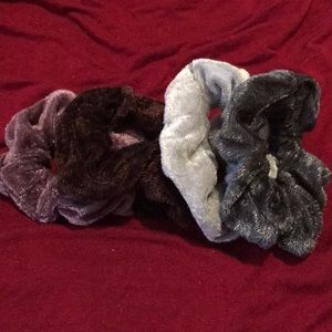 the Dark Night scrunchies